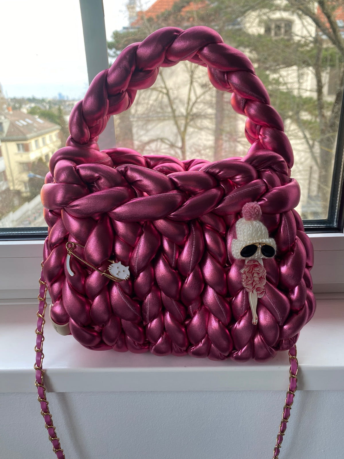 Berry Glam Runway Bag