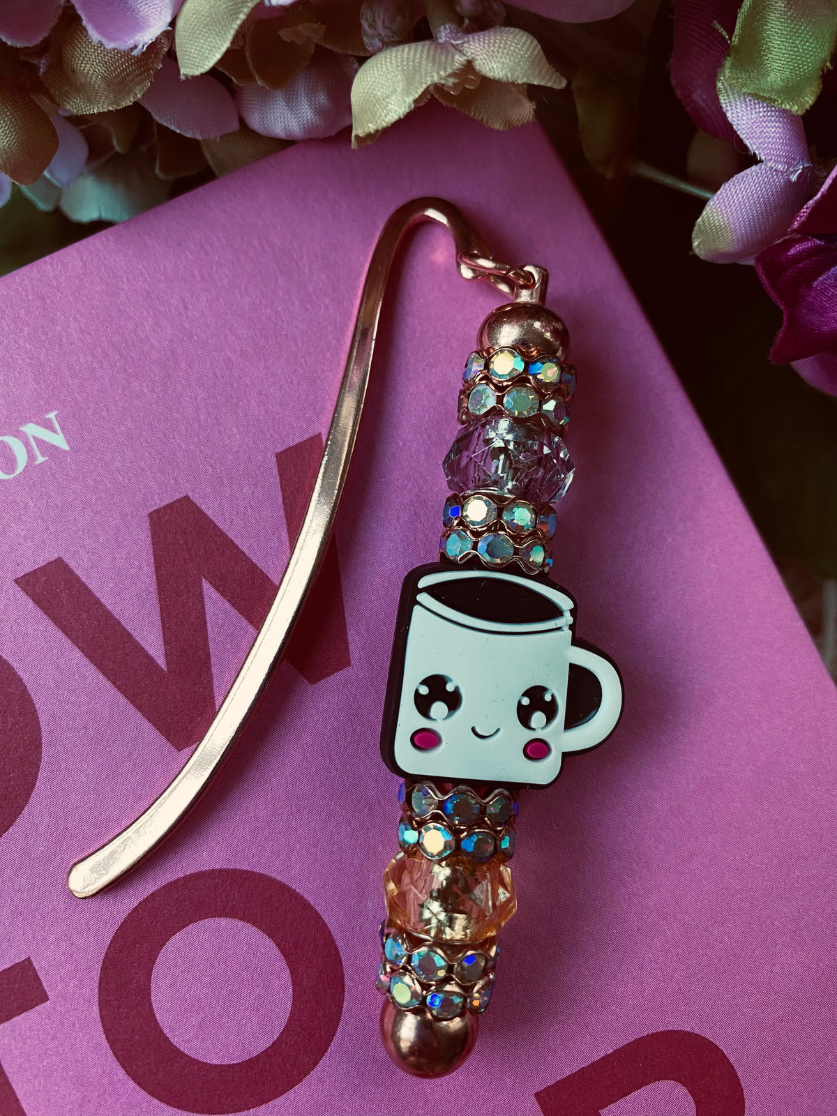 Coffee Sparkle Bookmark