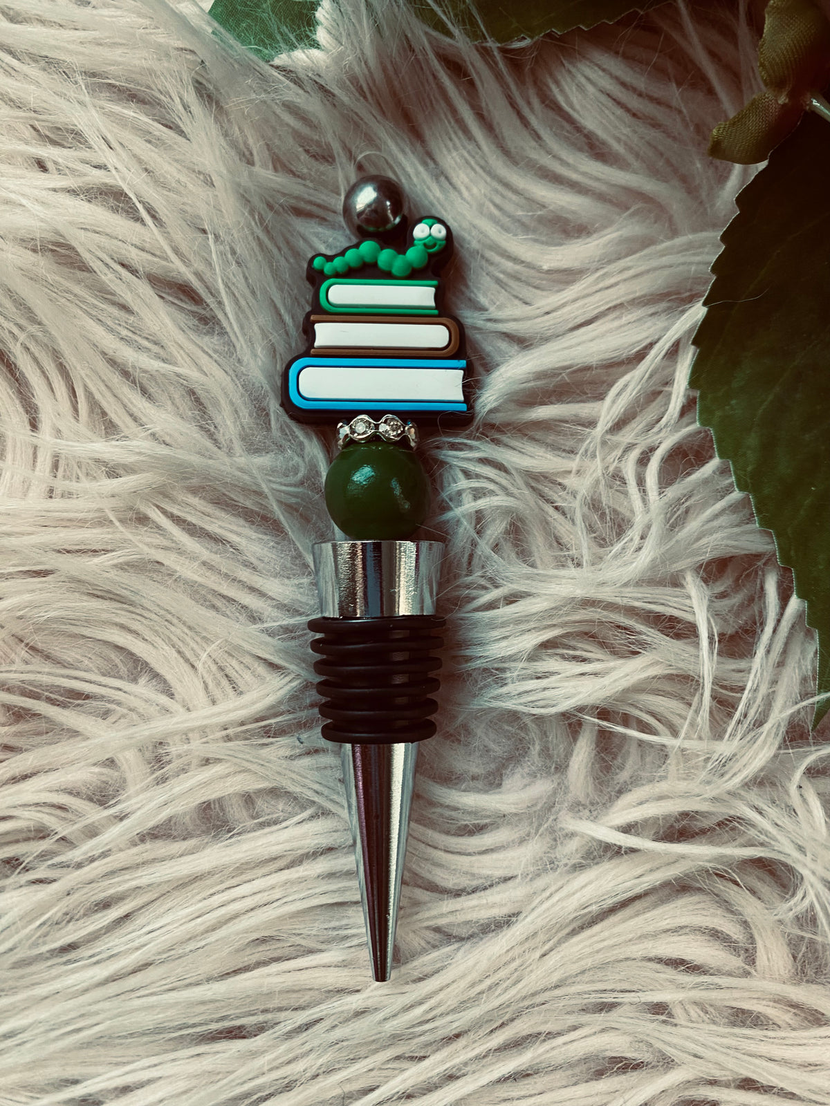 Bookworm Wine Stopper