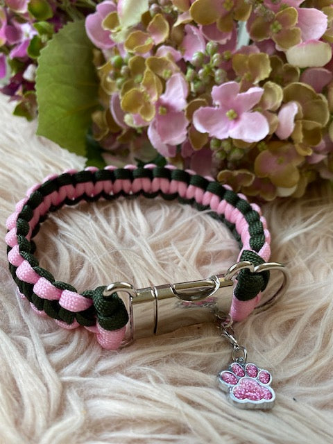 Rosy Forest Dog Collar