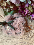 Fluffy Bunny Keychain