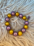 Golden Orchid Bracelet