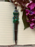 Green Cupcake Pen