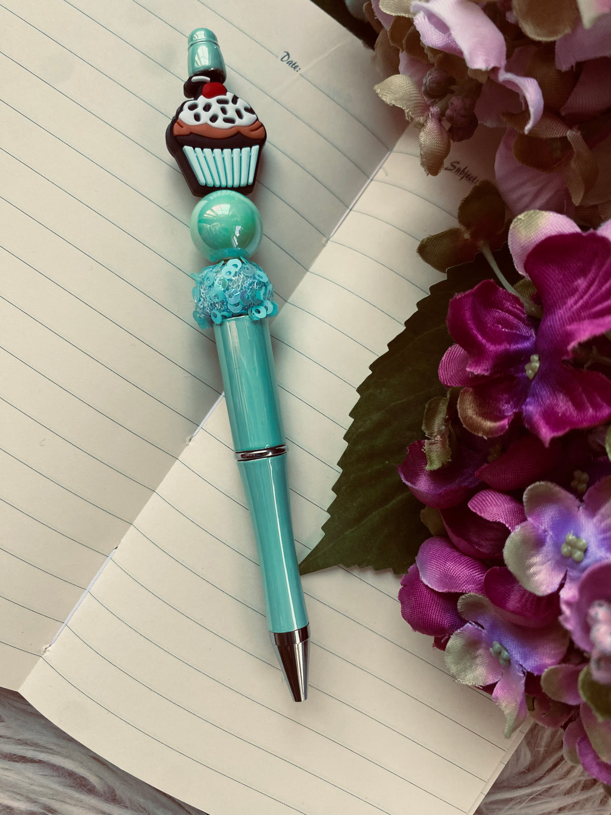 Mint Cupcake Pen