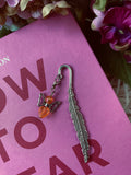 Amber Fairy Feather Bookmark