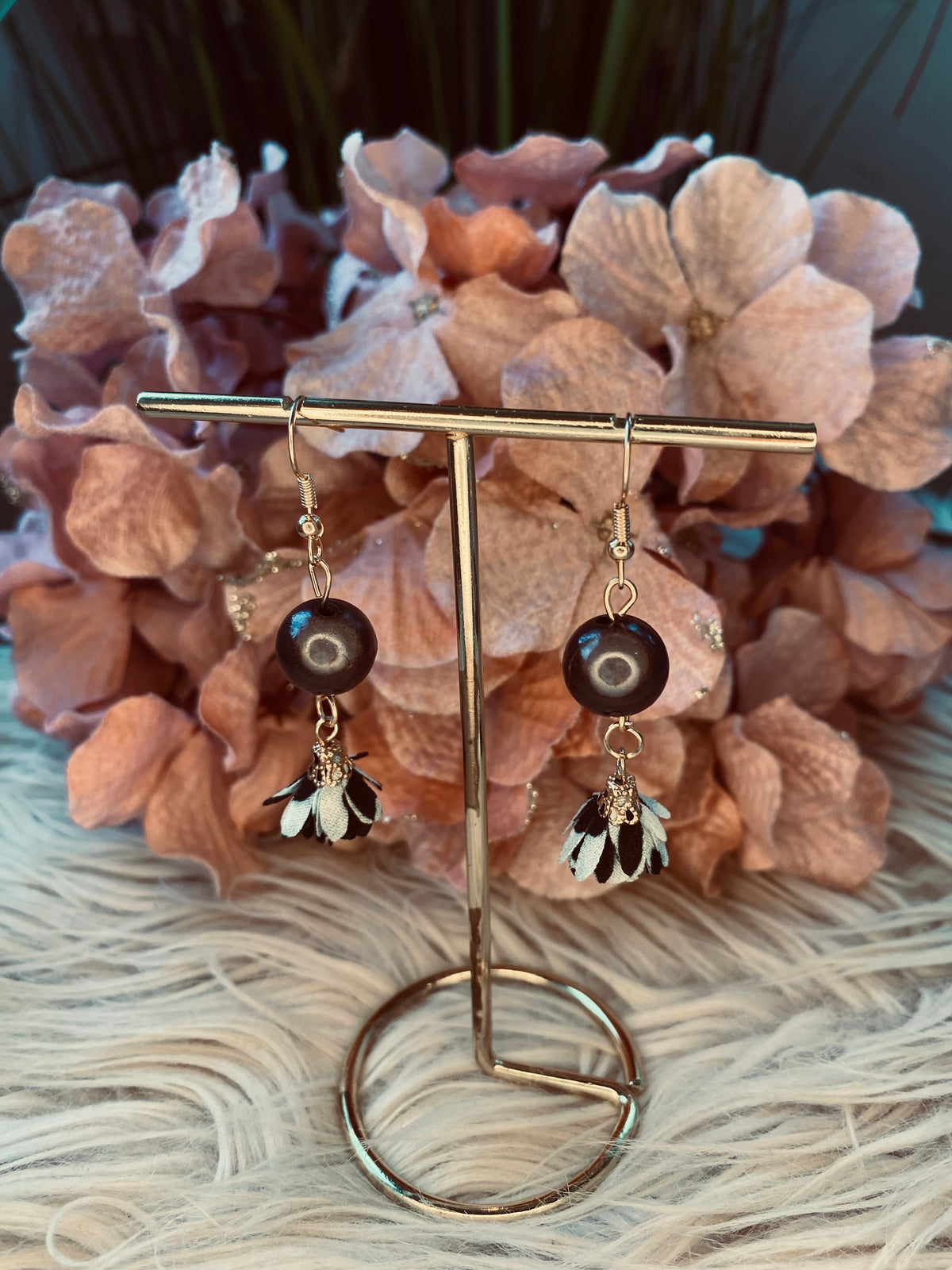 Mocha Bloom Earrings