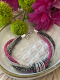 Midnight Blush Stack Bracelet