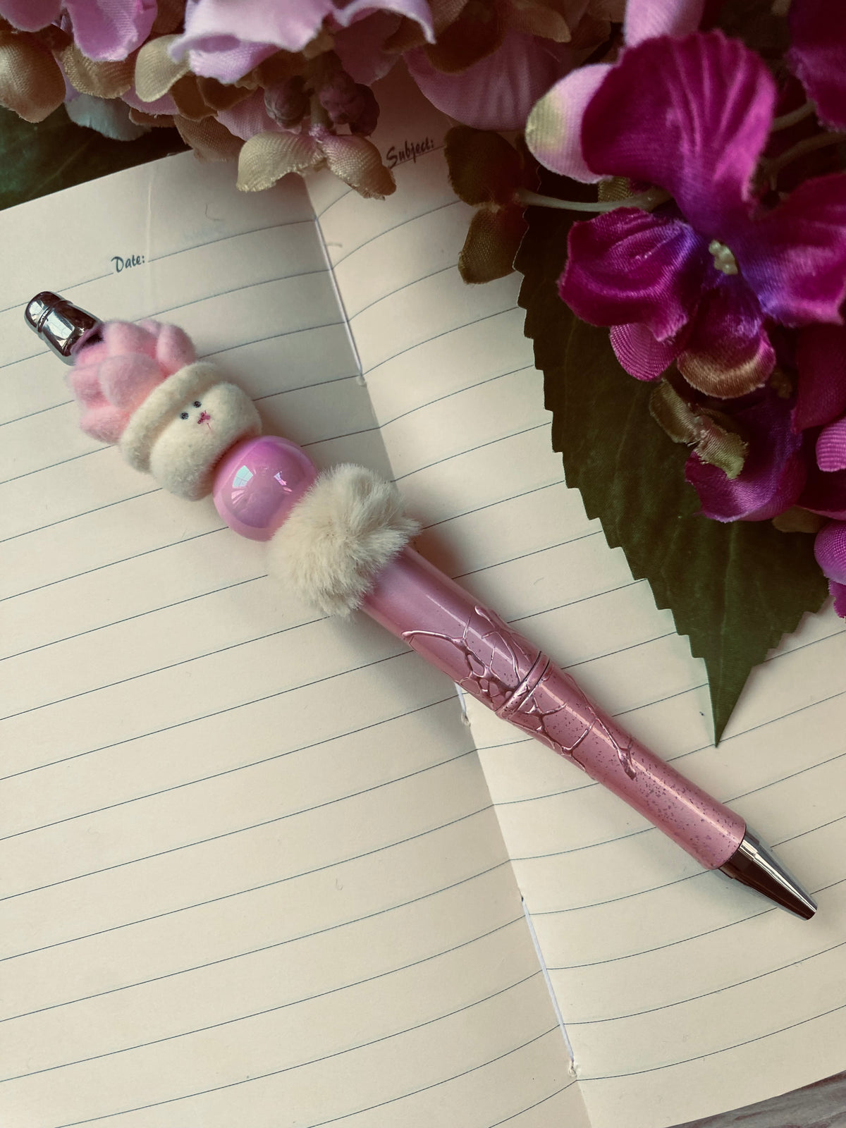 Pink Cactus Pen