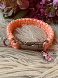 Peachy Glow-In-The-Dark Collar