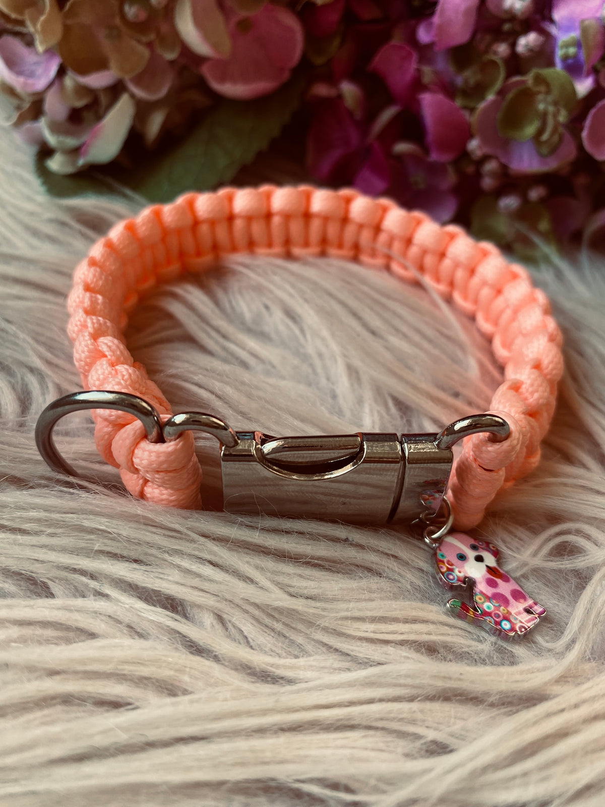 Peachy Glow-In-The-Dark Collar