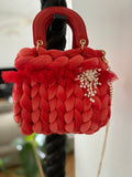Scarlet Blossom Bag