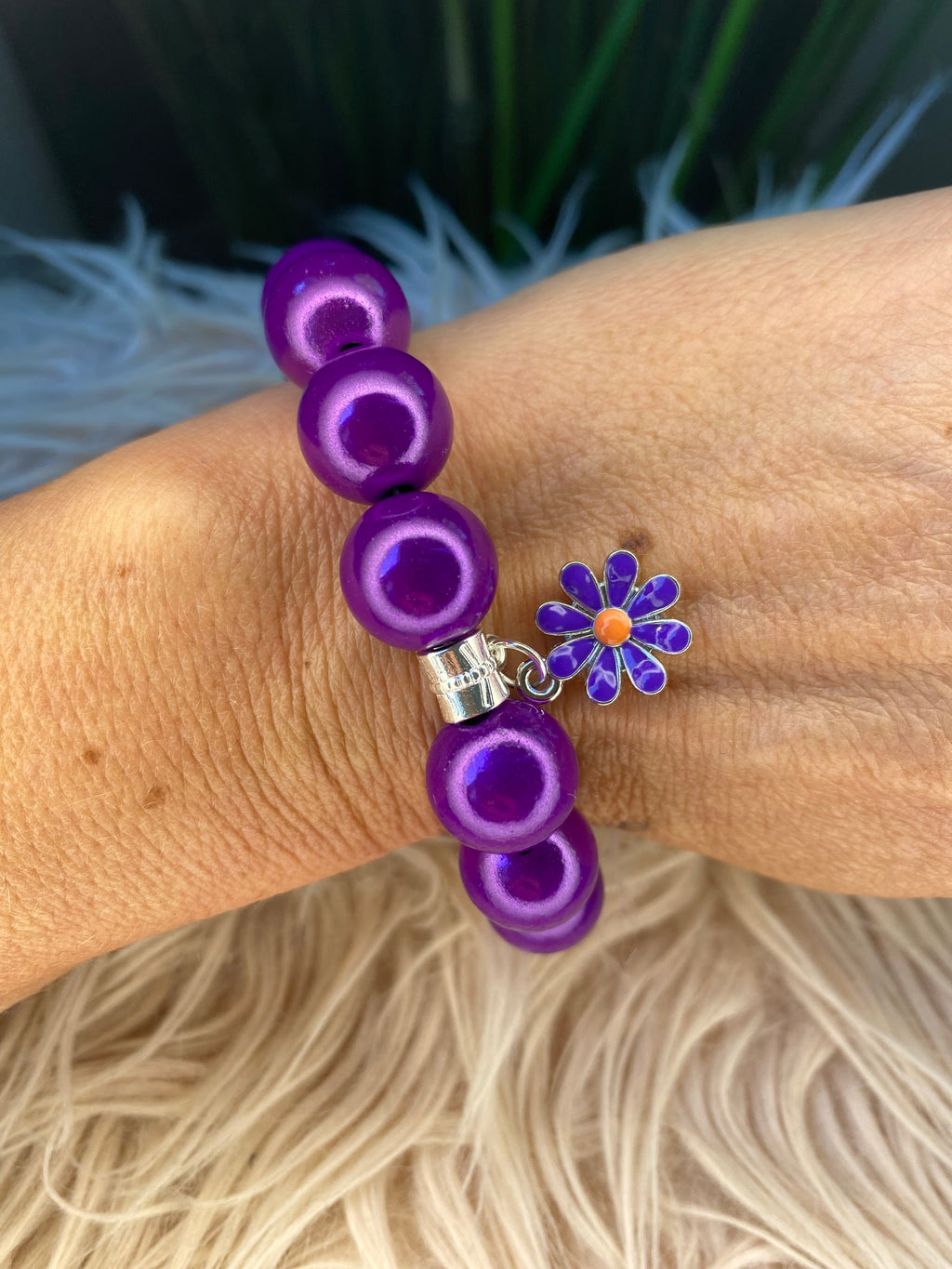 Violet Bloom Bracelet